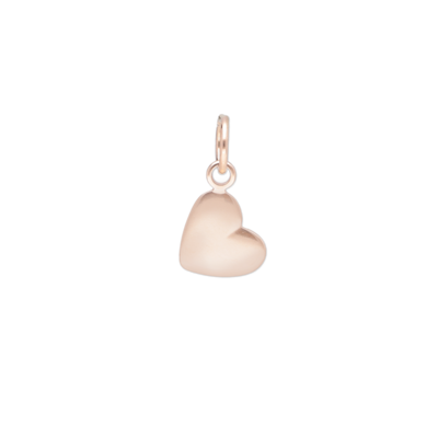 Cuore oro rosa 9 kt