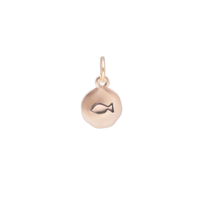Tondo oro rosa 9 kt