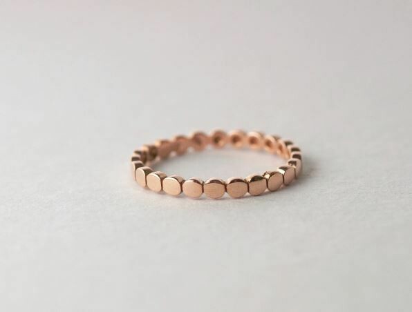 Anello PILLS in oro rosa 9 kt