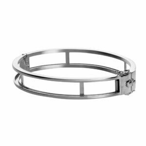 Bracciale in argento bianco 360