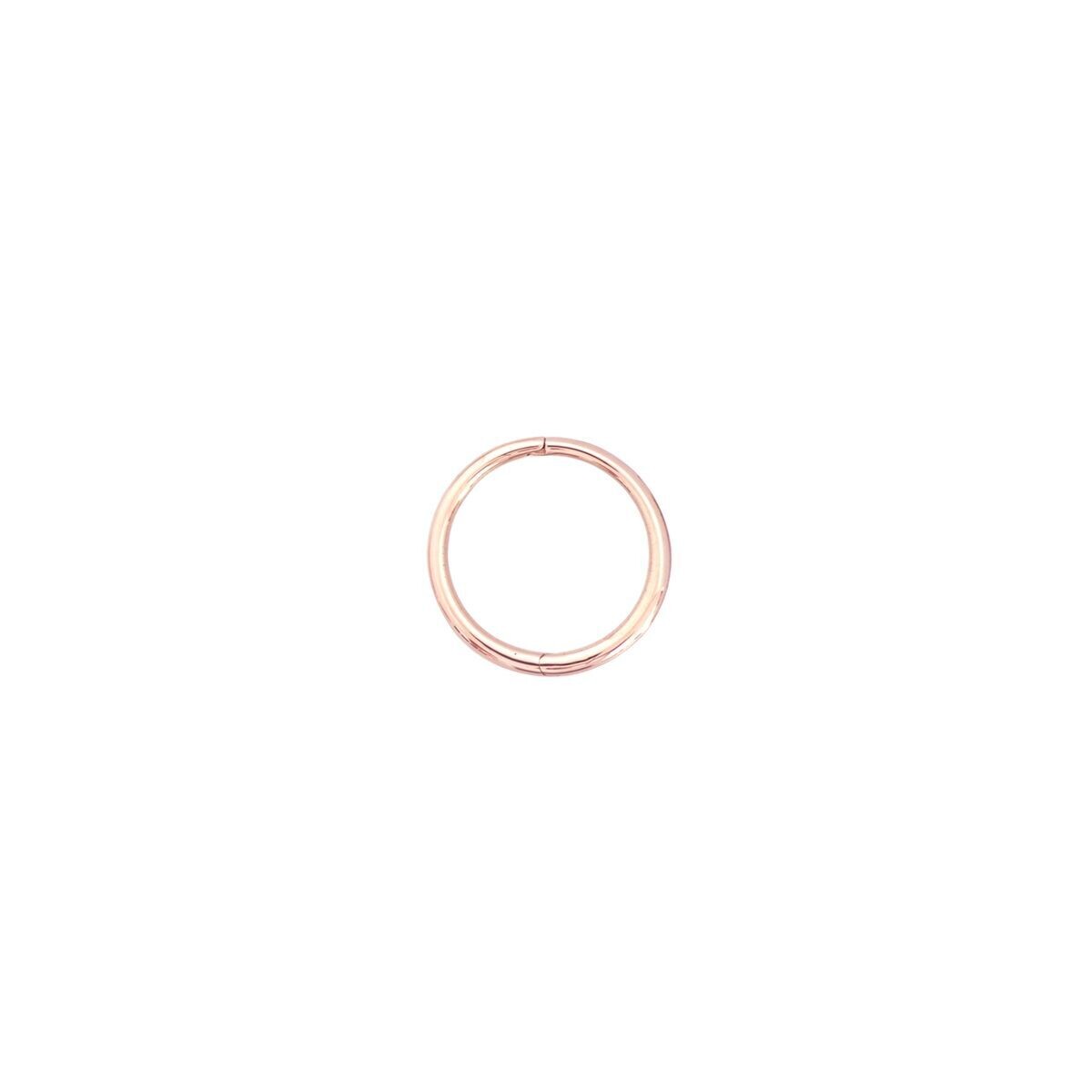 CERCHIO 12,5 MM ORO ROSA