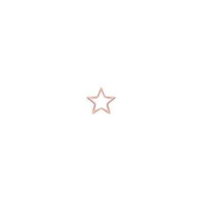 CHARM LUXURY PIERCING STELLA TRAFORATO IN ORO ROSA