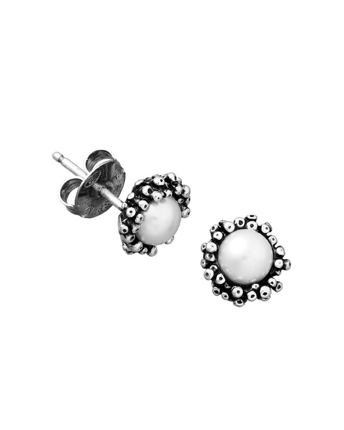 Orecchini Bottone Anemone Mini
