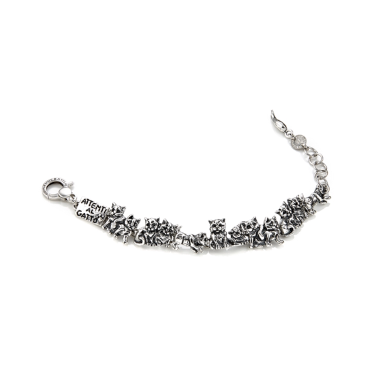 Bracciale &quot;attenti al gatto&quot;