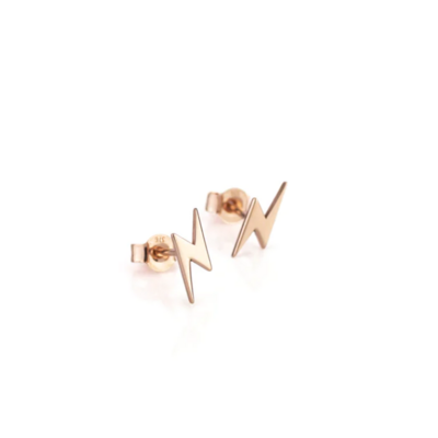 Coppia di orecchini SAETTE in oro rosa 9 KT