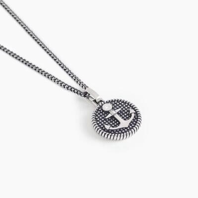 COLLANA CON CIONDOLO BORCHIATO
