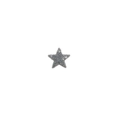 ORECCHINO ORO ROSA STELLA E POLVERE DI DIAMANTE
