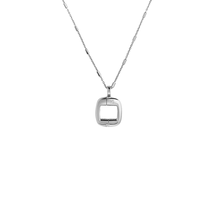 Collana SHOOTING STAR  in argento cm 45