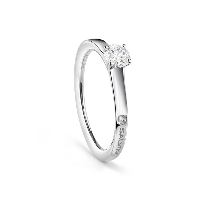 Anello &quot;Way of love&quot; ct. 0,25 G/SI