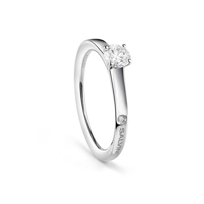 Anello &quot;Way of love&quot; ct. 0,25 G/SI