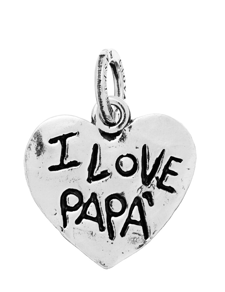 Charm &quot;I Love Papà &quot;
