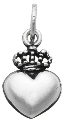 Charm Cuore con Corona