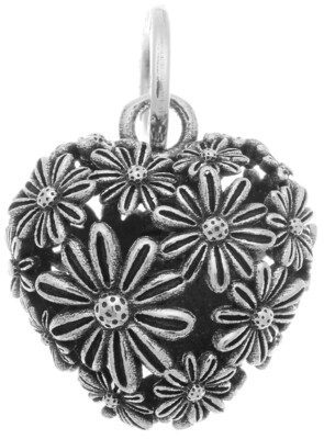 Charm Cuore di margherite