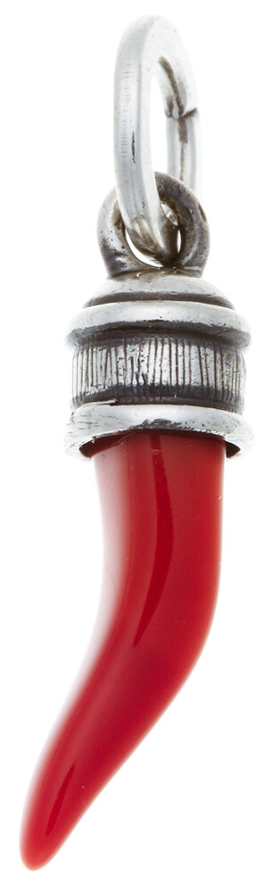 Charm Corno Rosso Liscio