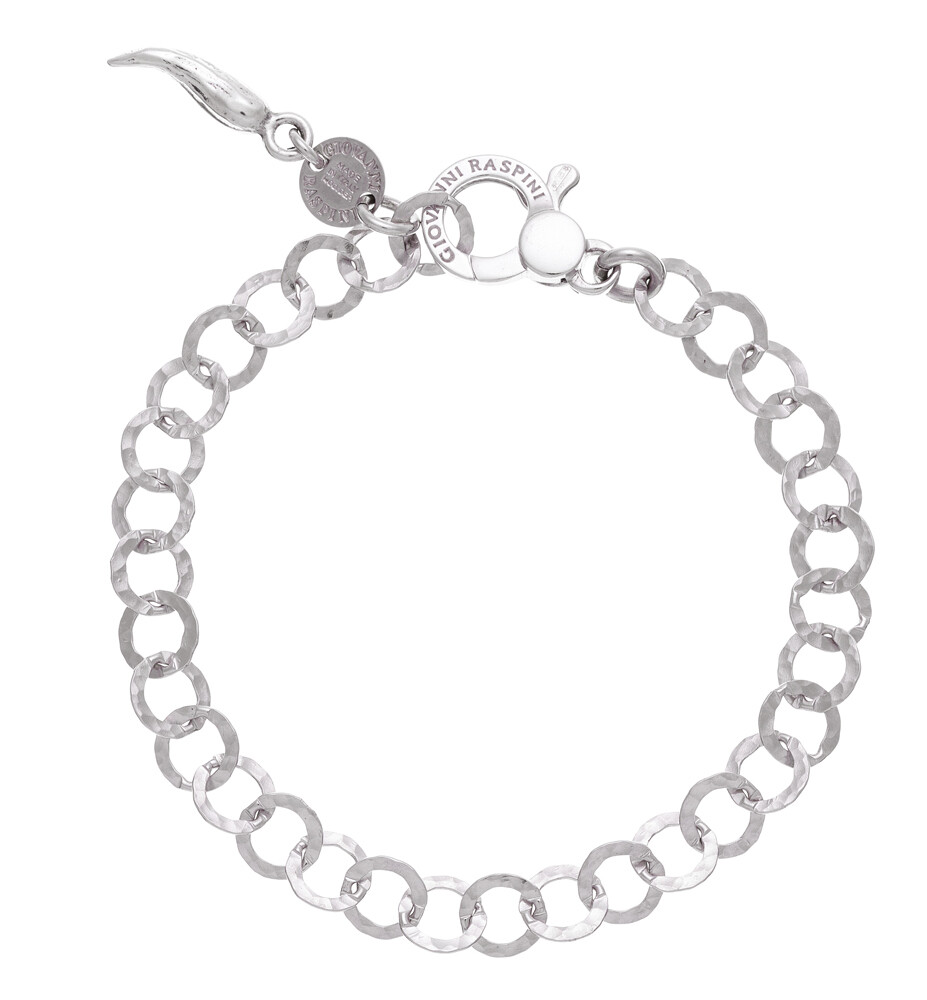 Bracciale anelli piatti
