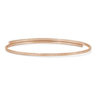 Bracciale Flex in argento rosa