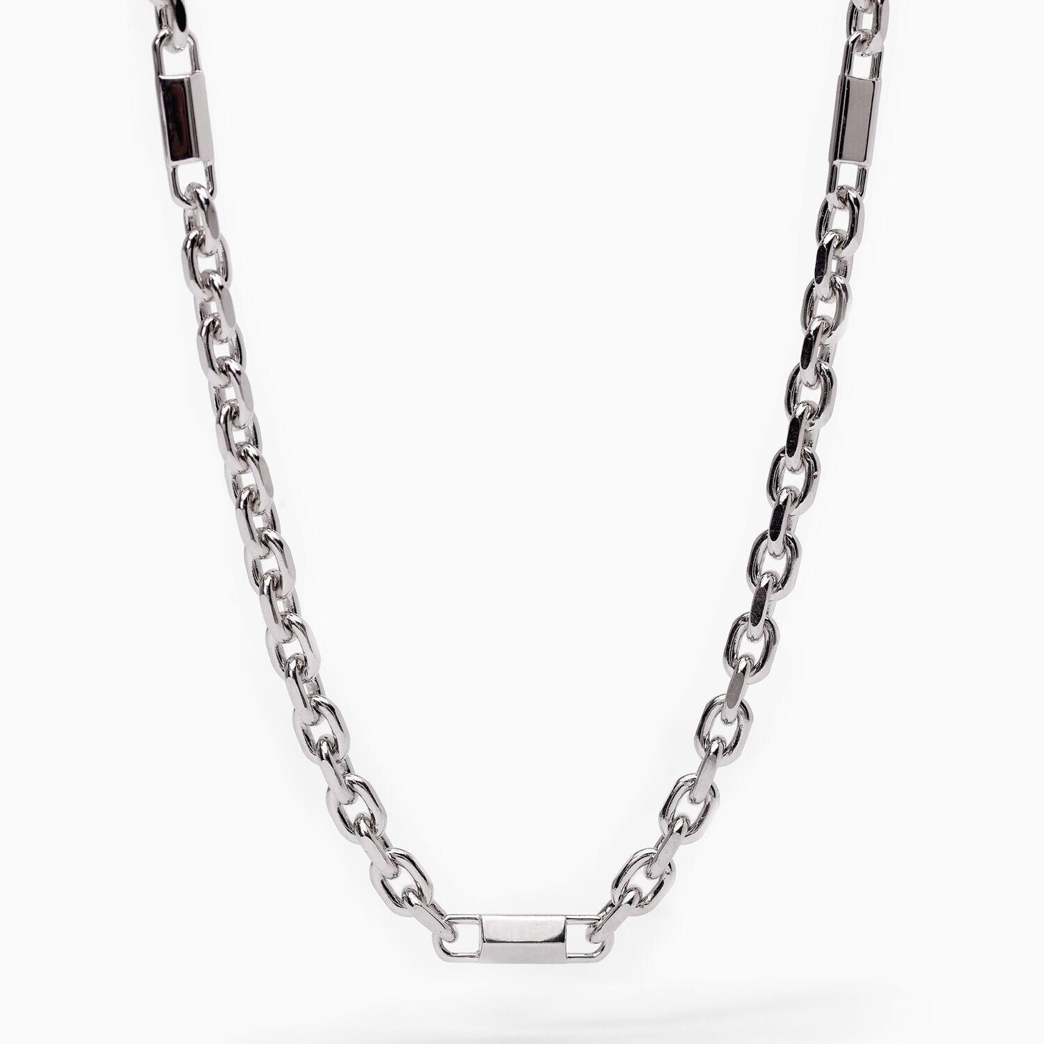 Collana catena rolò inserti lucidi MY STYLE