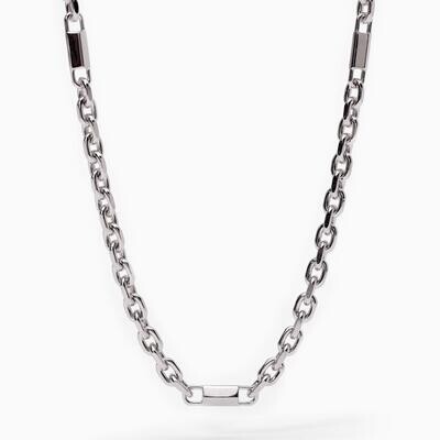 Collana catena rolò inserti lucidi MY STYLE