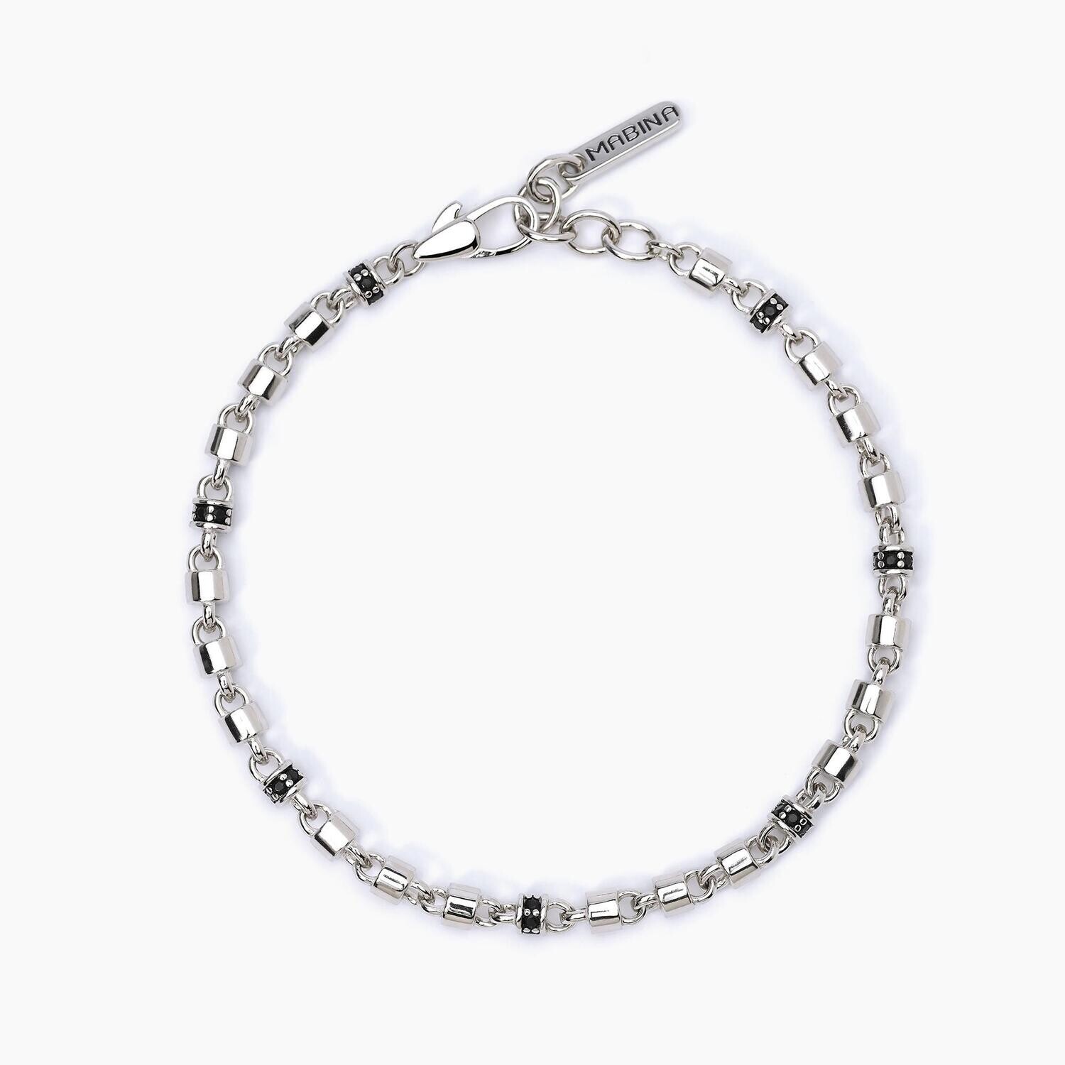 Bracciale maglia a cilindro MILLIONAIRE