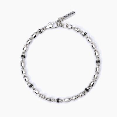 Bracciale maglia a cilindro MILLIONAIRE