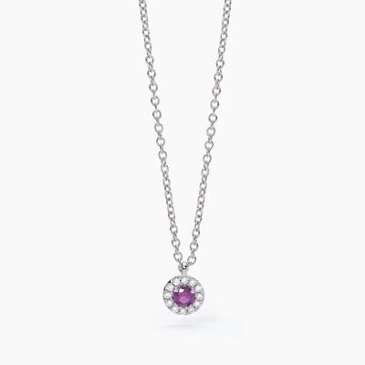 Collana con tormalina sintetica MILANESIENNE