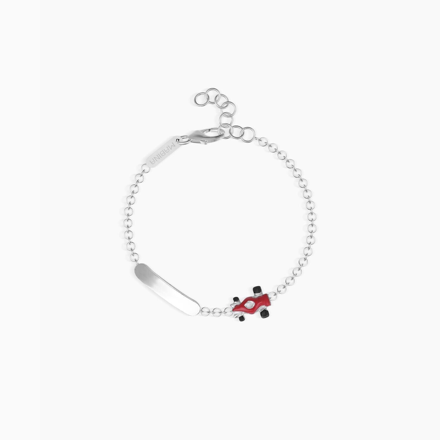 Bracciale automobile con targhetta incidibile RAICING-TAG