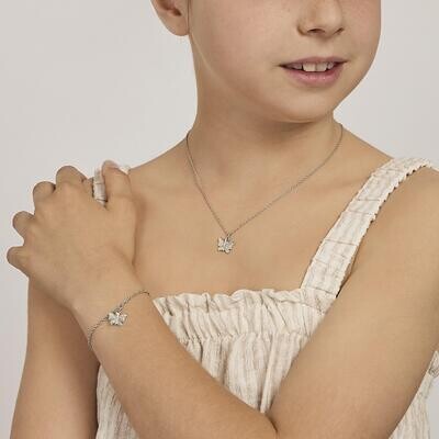 Bracciale in argento 1, 2, 3 STELLA