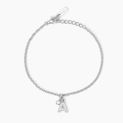 Bracciale lettera A, B, COOL