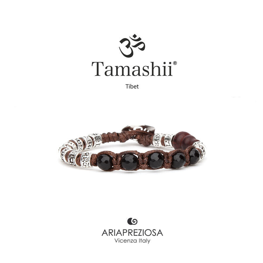 Bracciale Ruota Preghiera Multifaceted Onice