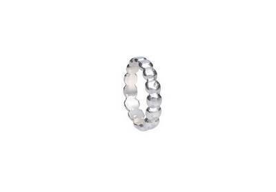 Anello con sassolini irregolari in Argento 925