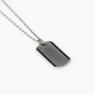 Collana con piastra a rombi PRIMO CAPITANO