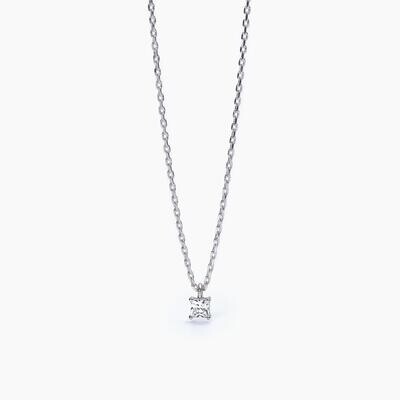 Collana in argento con punto luce PUNTO DI VISTA Collana in argento con punto luce PUNTO DI VISTA