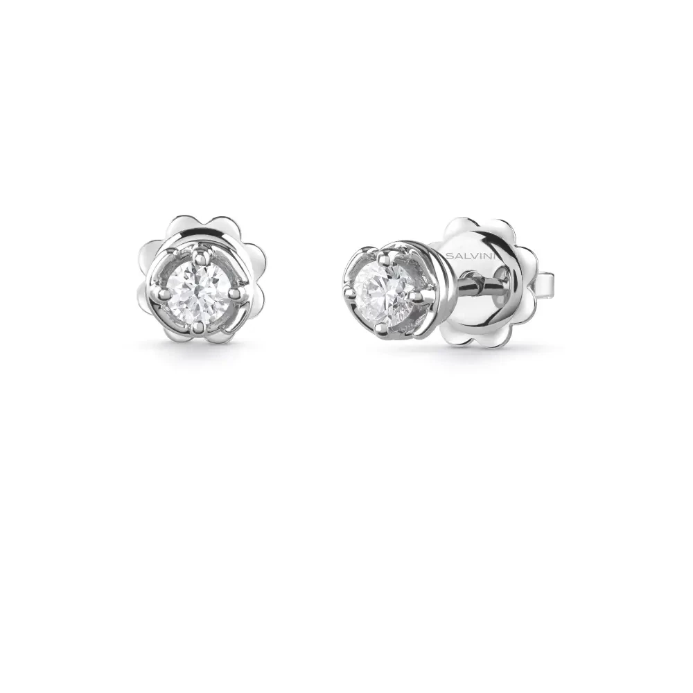 Orecchini  &quot;Abbraccio&quot; ct. 0,34 G-SI