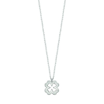 Collier 9 kt quadrifoglio
