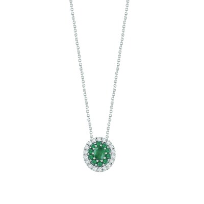 Collier Prestige Smeraldi e diamanti