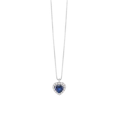 Collier Dream Zaffiro e diamanti