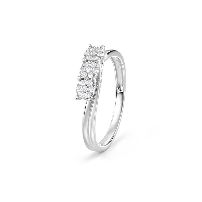 Anello Trilogy Caresse ct. 0,15