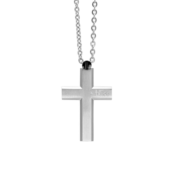 Collier RIDER croce acciaio