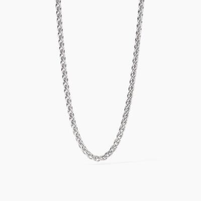 Collana in argento con catena spiga EVERY DAY