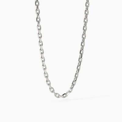 Collana in argento con catena forzatina EVERY DAY