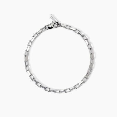 Bracciale in argento con catena allungata EVERY DAY