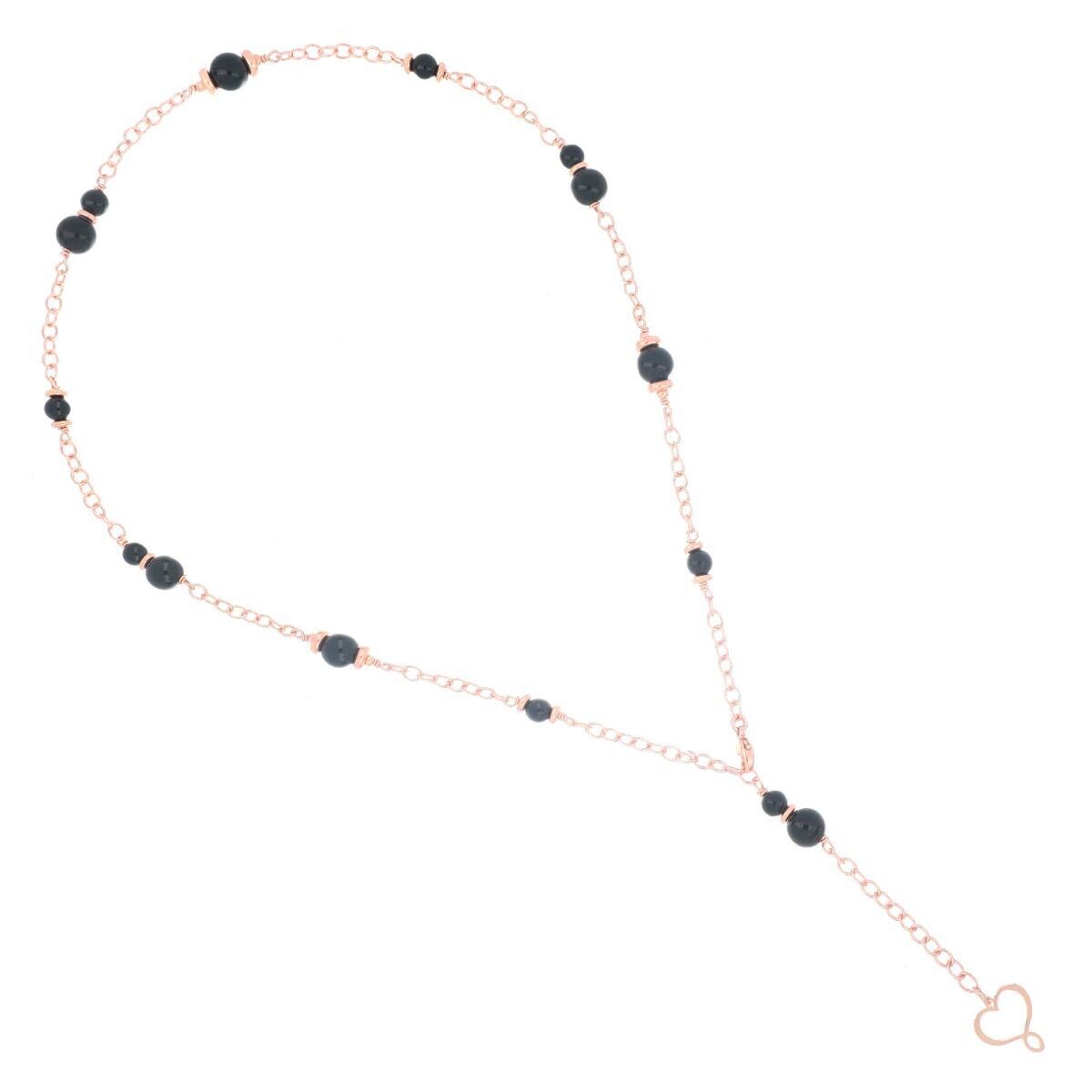 GIROCOLLO CATENE CRESCENDO NERO