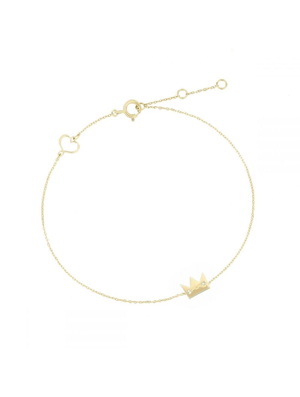 BRACCIALE 18KT CORONA PETIT