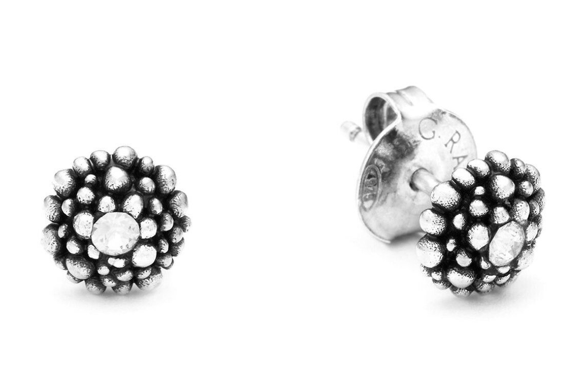 Orecchini Mini Perlage E Zircone