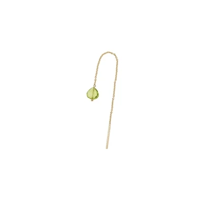 MONO ORECCHINO STONE PERIDOTO 9 KT