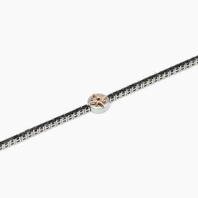 Bracciale in argento con rosa dei venti CRUISE