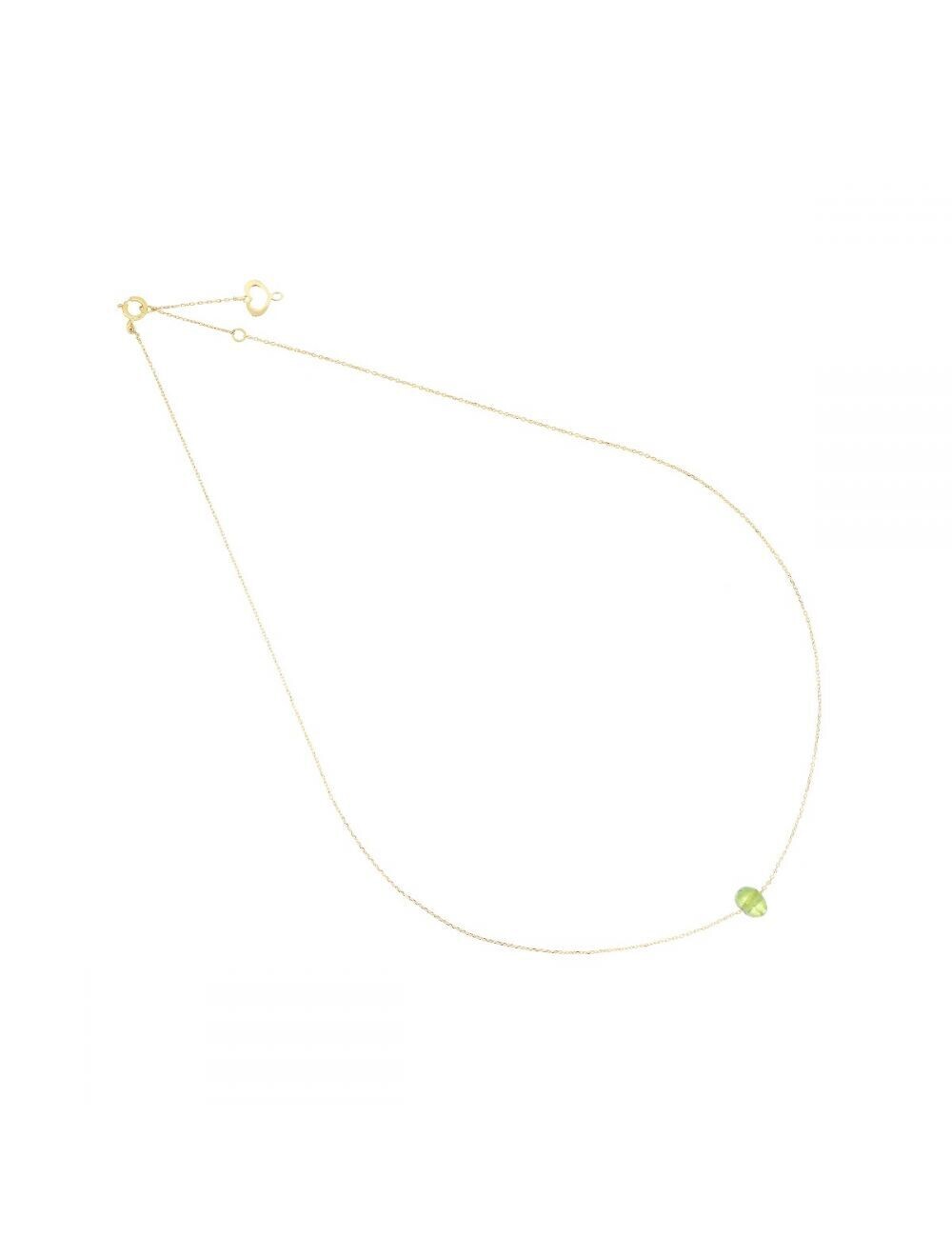 GIROCOLLO PERIDOTO 18KT