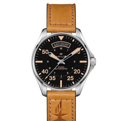 Khaki Aviation Day Date Auto