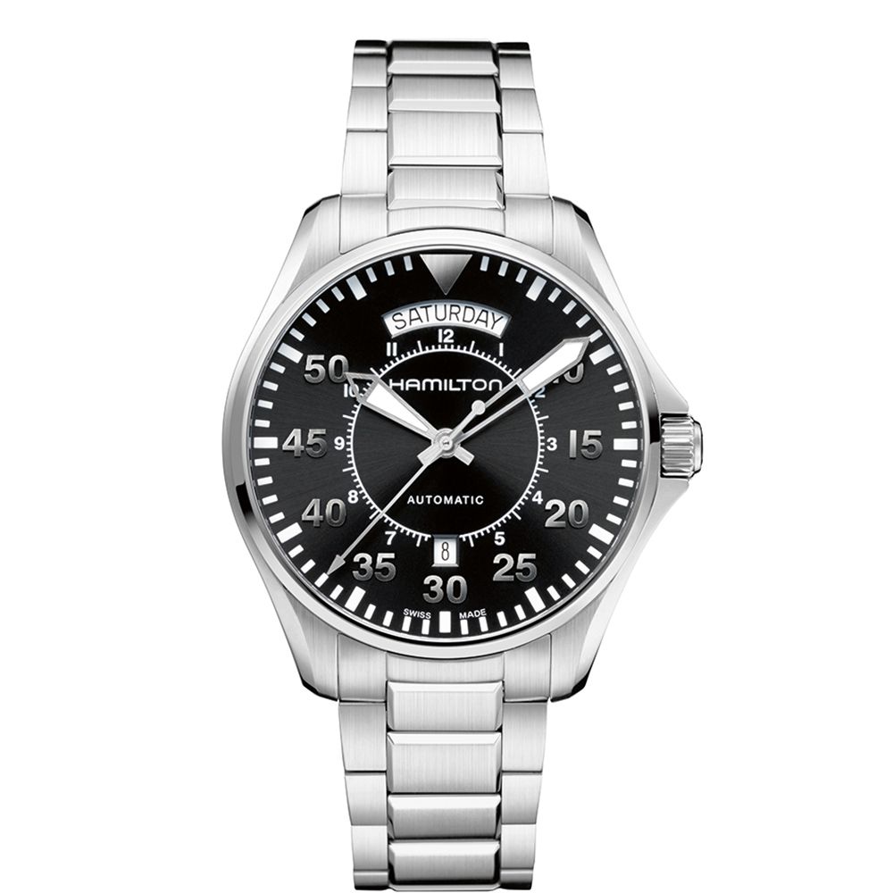 Khaki Aviation Pilot Day Date Auto