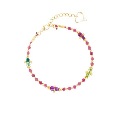 BRACCIALE MIA AFRICA TORMALINE E PIETRE